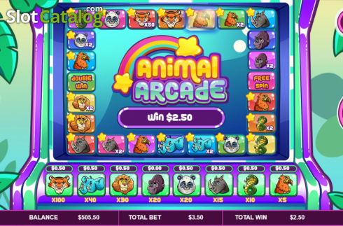 Οθόνη4. Animal Arcade Κουλοχέρης