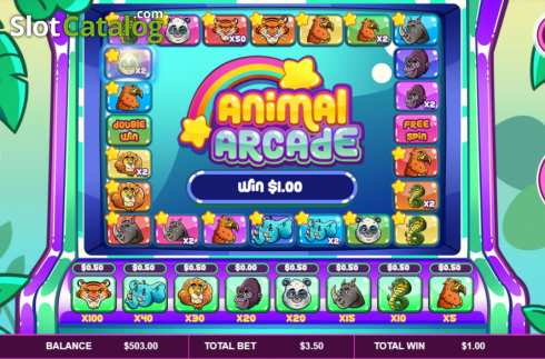 Οθόνη5. Animal Arcade Κουλοχέρης