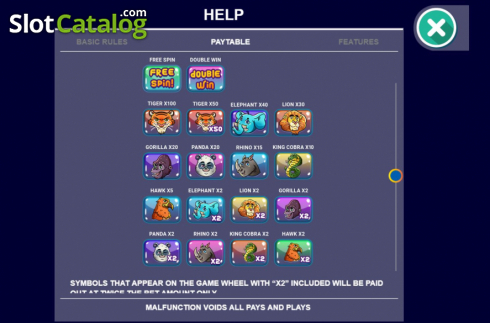Οθόνη6. Animal Arcade Κουλοχέρης
