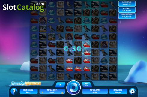 Οθόνη5. Kate’s Waddle Κουλοχέρης