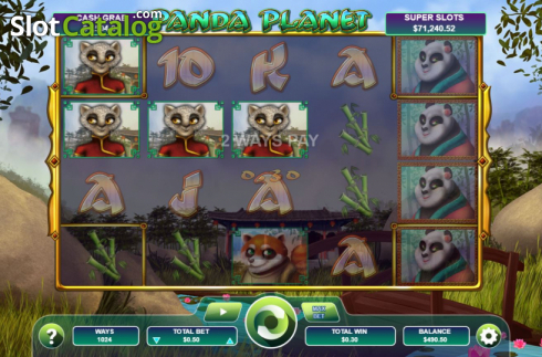 Οθόνη4. Panda Planet Κουλοχέρης