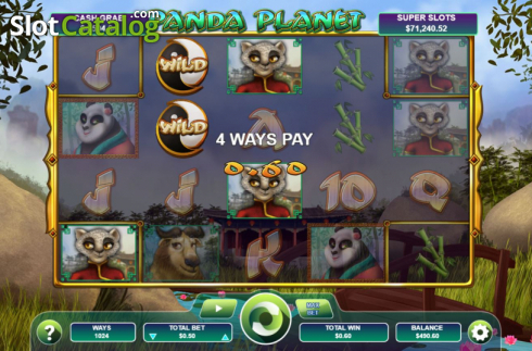 Οθόνη5. Panda Planet Κουλοχέρης