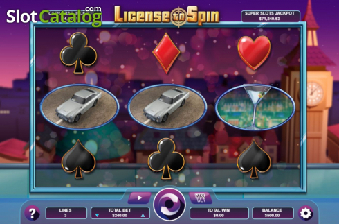 Οθόνη2. License to Spin Κουλοχέρης