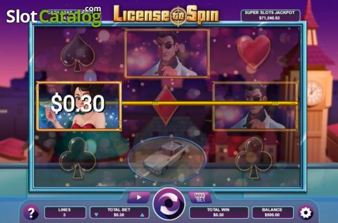 Οθόνη3. License to Spin Κουλοχέρης