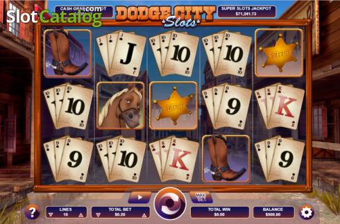 Οθόνη2. Dodge City Κουλοχέρης 