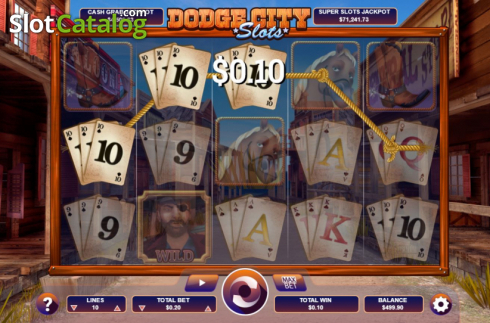 Οθόνη3. Dodge City Κουλοχέρης 