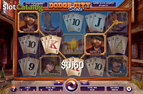 Οθόνη5. Dodge City Κουλοχέρης 