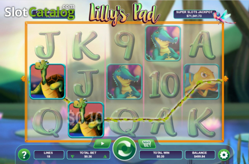 Οθόνη3. Lilly's Pad Κουλοχέρης