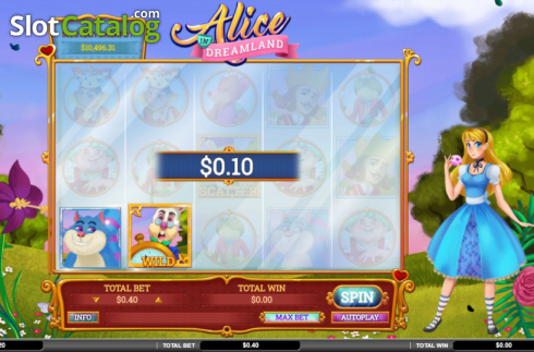 Οθόνη3. Alice in Dreamland Κουλοχέρης