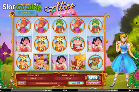 Οθόνη4. Alice in Dreamland Κουλοχέρης