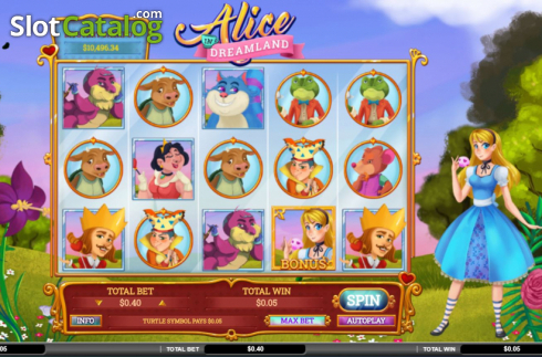 Οθόνη5. Alice in Dreamland Κουλοχέρης