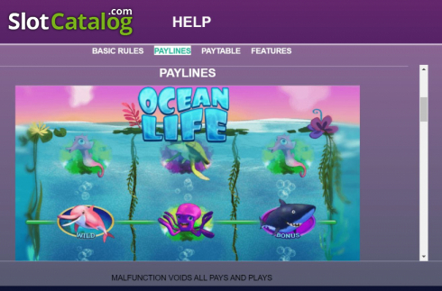 Οθόνη7. Ocean Life Κουλοχέρης