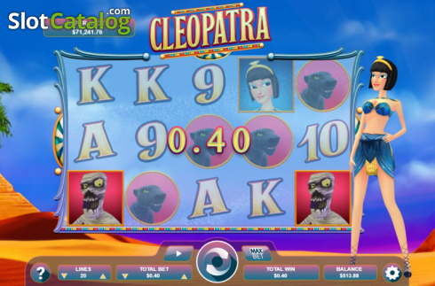 Οθόνη5. Cleopatra (Arrows Edge) Κουλοχέρης 