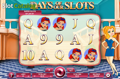 Οθόνη2. Days of Our Slots Κουλοχέρης
