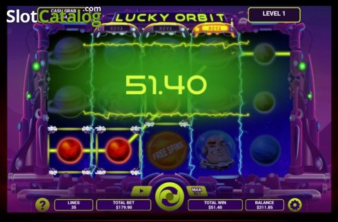 Οθόνη9. Lucky Orbit Κουλοχέρης