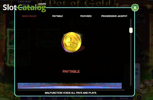 Οθόνη7. Pot of Gold Κουλοχέρης