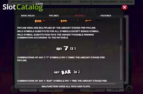 Οθόνη7. Jackpot Jam Κουλοχέρης