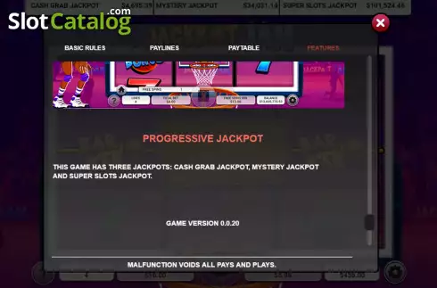 Οθόνη9. Jackpot Jam Κουλοχέρης