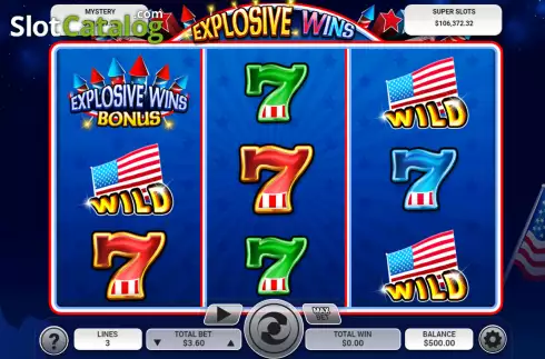 Οθόνη2. Explosive Wins Κουλοχέρης