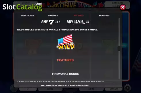 Οθόνη5. Explosive Wins Κουλοχέρης