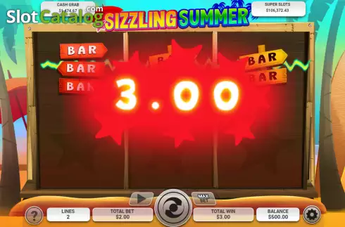 Οθόνη4. Sizzling Summer Κουλοχέρης