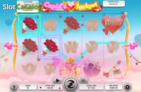 Οθόνη4. Cupid’s Jackpot Κουλοχέρης