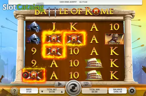 Οθόνη3. Battle of Rome Κουλοχέρης