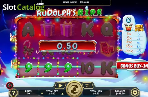 Οθόνη3. Rudolphs Ride (Arrows Edge) Κουλοχέρης