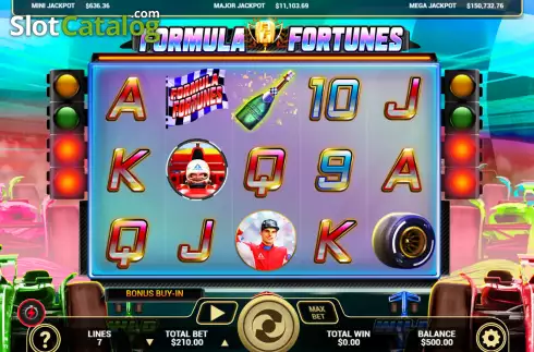 Οθόνη2. Formula Fortunes Κουλοχέρης