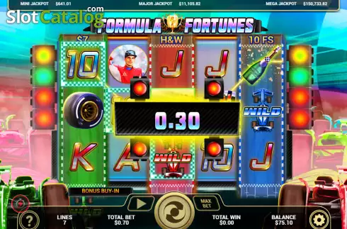 Οθόνη4. Formula Fortunes Κουλοχέρης