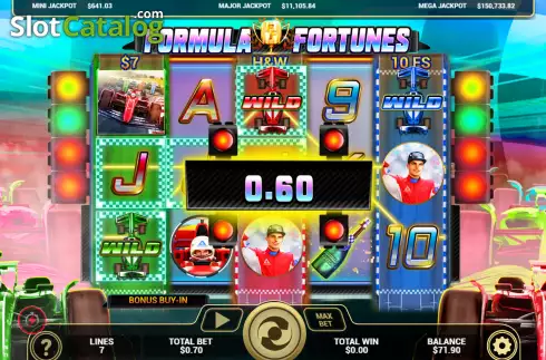 Οθόνη5. Formula Fortunes Κουλοχέρης