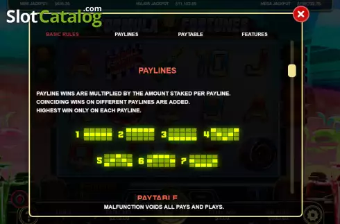 Οθόνη6. Formula Fortunes Κουλοχέρης