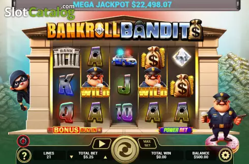 Οθόνη2. Bankroll Bandits Κουλοχέρης
