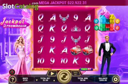 Οθόνη2. Jackpot Dreamhouse Κουλοχέρης 