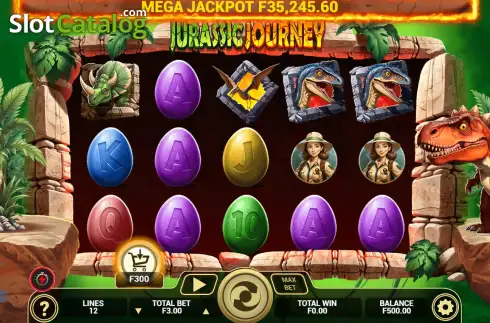 Οθόνη2. Jurassic Journey Κουλοχέρης