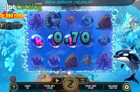 Οθόνη3. Splash Cash Κουλοχέρης