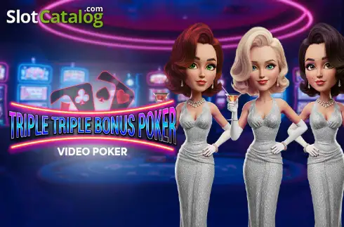 Triple Triple Bonus Poker Λογότυπο Triple Triple Bonus Poker Λογότυπο