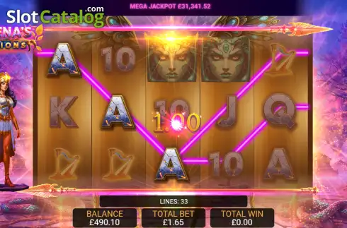 Οθόνη3. Athena's Millions Κουλοχέρης