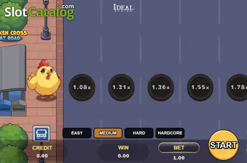 Οθόνη2. Chicken Cross That Road (Ideal Gaming) Κουλοχέρης