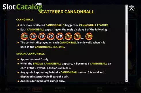 Οθόνη9. Cannonball Wolf Κουλοχέρης 