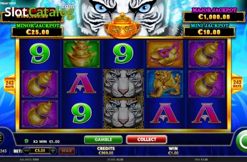 Οθόνη4. Feature Streak Tiger Κουλοχέρης