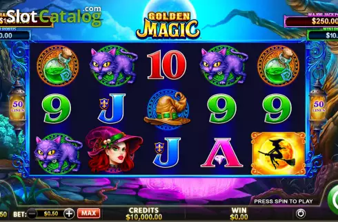 Οθόνη2. Golden Magic Κουλοχέρης 