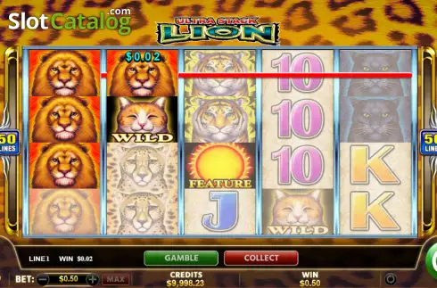 Οθόνη4. Ultra Stack Lion Κουλοχέρης