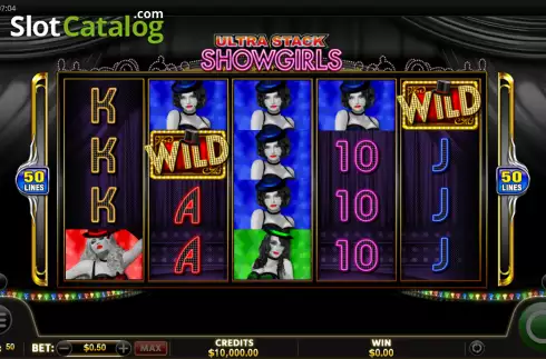 Οθόνη2. Ultra Stack Showgirls Κουλοχέρης