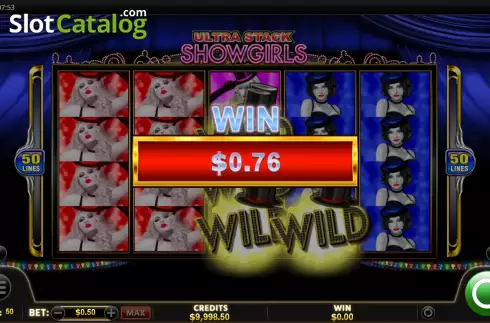 Οθόνη3. Ultra Stack Showgirls Κουλοχέρης