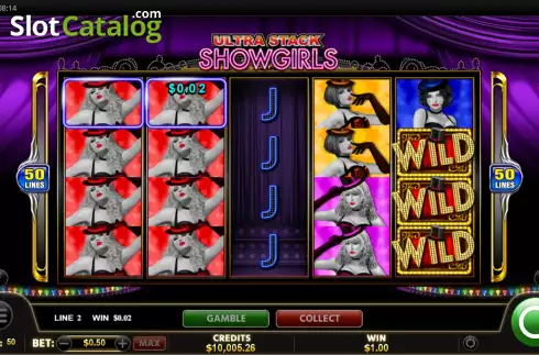 Οθόνη4. Ultra Stack Showgirls Κουλοχέρης