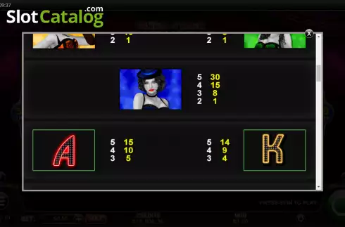 Οθόνη8. Ultra Stack Showgirls Κουλοχέρης