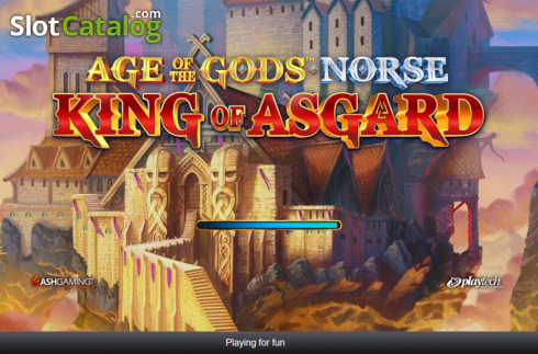 Οθόνη2. Age of the Gods Norse King of Asgard Κουλοχέρης