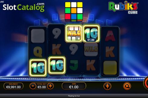 Οθόνη3. Rubik's Cube Κουλοχέρης
