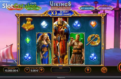 Οθόνη2. Vikings Empire Treasures Κουλοχέρης